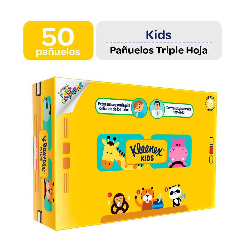 Pañuelos Kleenex Classic Caja x 50 Uds. - Farmaexpress